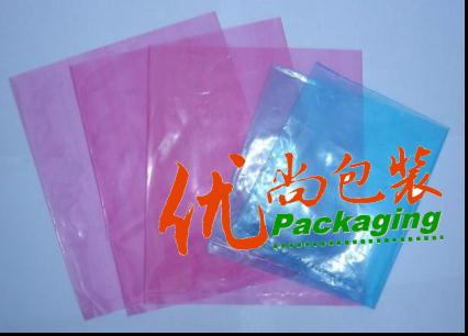 上海pe塑料包裝袋，粉色靜電薄膜袋